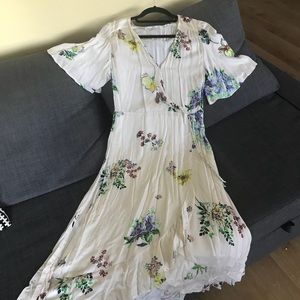 Floral midi dress